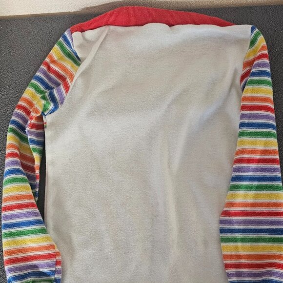 Vintage Dobie RAINBOW BRITE Girls Long Sleeve Shirt Size 6 Pre-owned 1980s - Picture 3 of 4